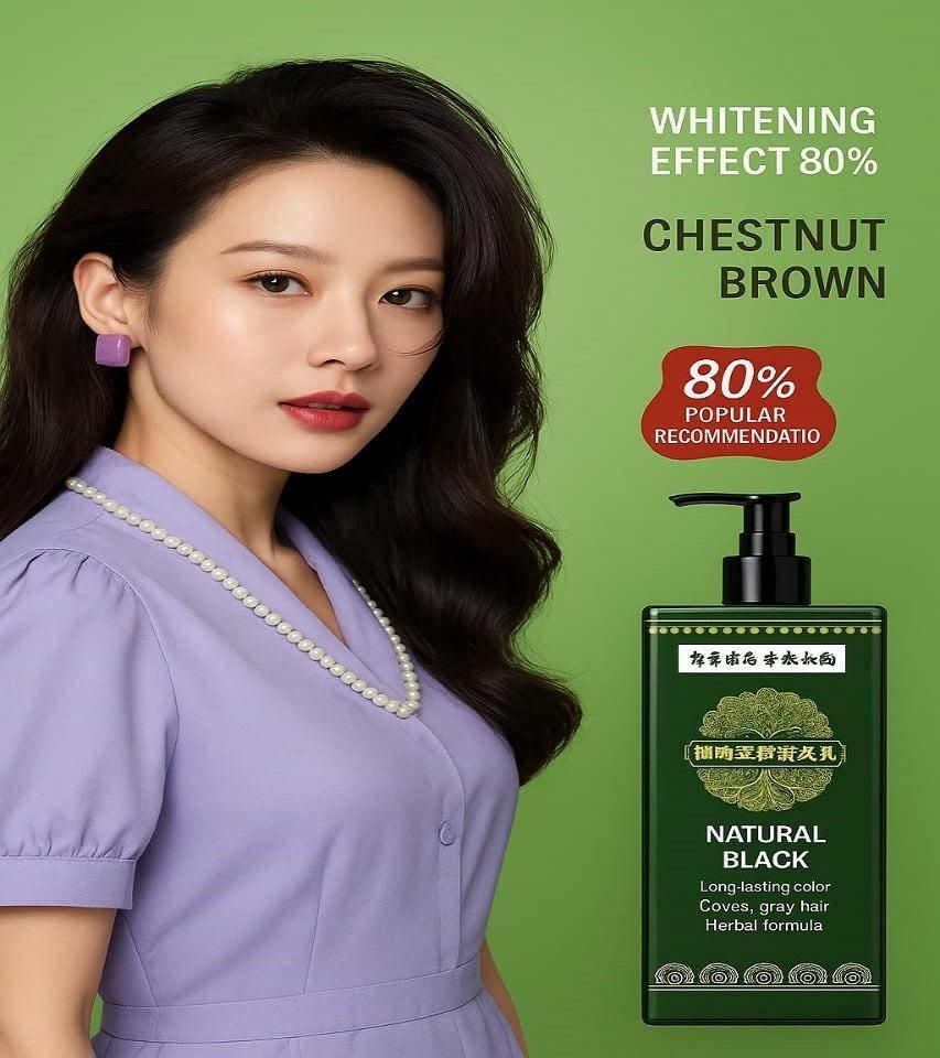3 in 1 Hair Dye Shampoo 100ml