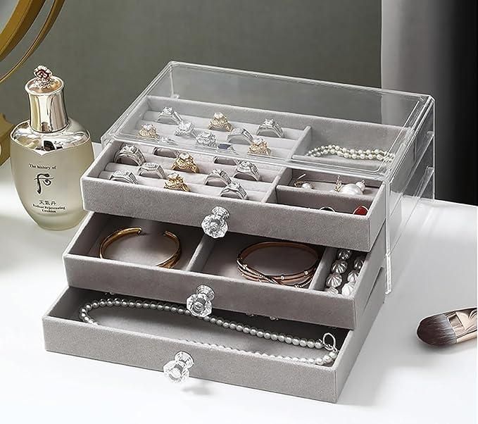 3 Layer Jewellery Storage Box